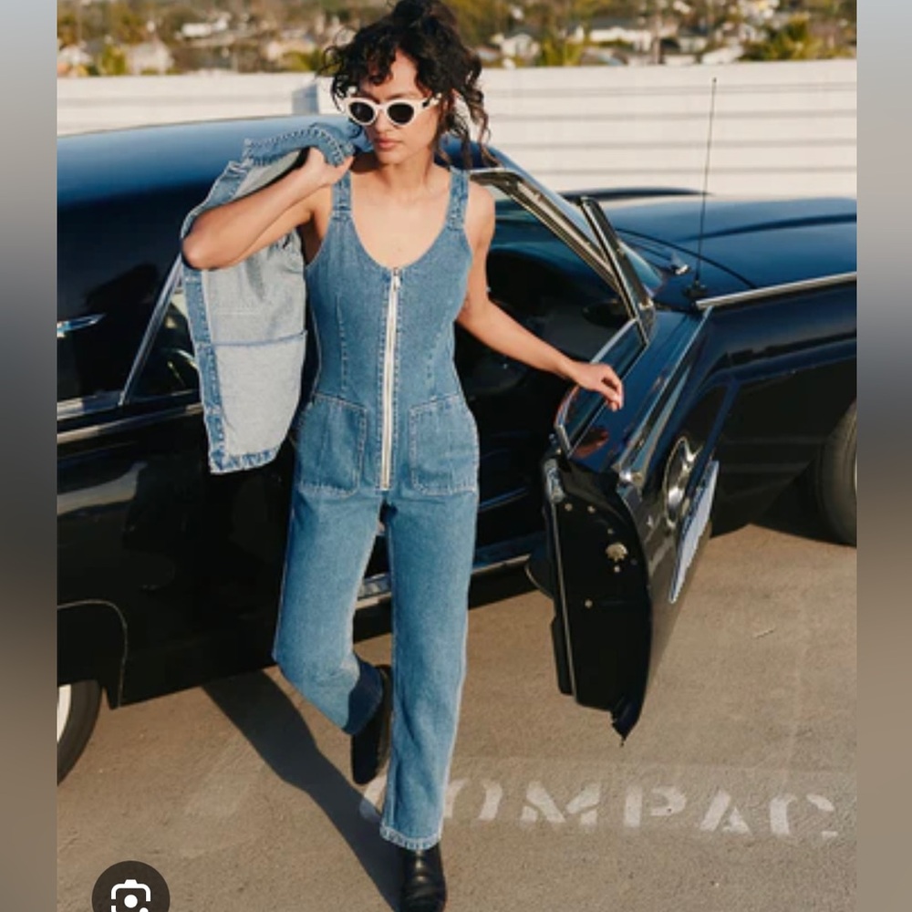 ATWYLD Vance denim jumpsuit NWT